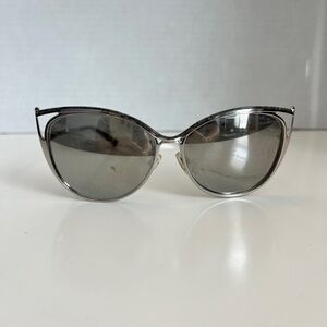 Michael Kors Sunglasses MK 1020 11666G Cat Eye aviator glamorous Metal 56 mm